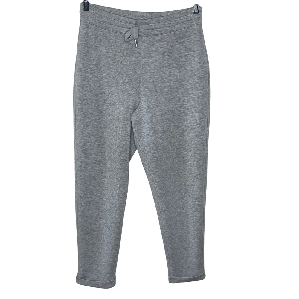 Spanx AirEssentials Tapered Pant Heather Grey Womens Large Joggers Loungewear